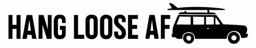 HANG LOOSE AF Logo Extra Spacing
